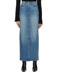 Reformation - Blue Daria Denim Maxi Skirt - Lyst