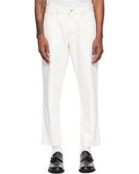 HUGO - Relaxed-Tapered-Fit Jeans - Lyst