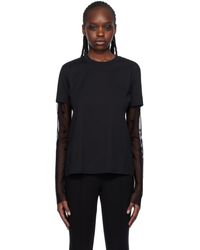 Givenchy - Black 4g Long Sleeve T-shirt - Lyst