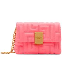 Balmain - 1945 Soft Mini Quilted Leather Bag - Lyst