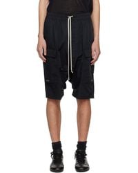 Rick Owens - Temple Cargo Pods Shorts - Lyst
