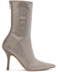 Paris Texas - Taupe Holly Mama Boots - Lyst