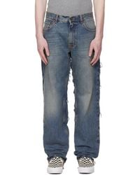 Vetements - Cut-Up Back Jeans - Lyst