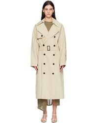 Frankie Shop - Mavis Oversized Trench Coat - Lyst