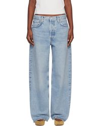 Agolde - Low Slung Baggy 30.5 Jeans - Lyst