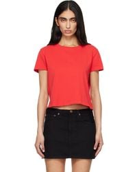Agolde - Adine Shrunken T-Shirt - Lyst