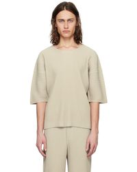 Homme Plissé Issey Miyake - T-shirt monthly color march - Lyst