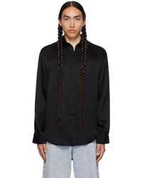 MSGM - Spread Collar Shirt - Lyst