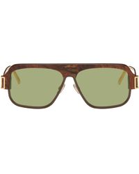 Marni - Tortoiseshell And Gold Burullus Sunglasses - Lyst
