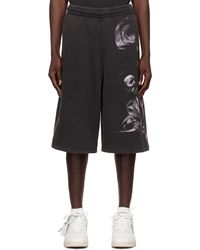 Off-White c/o Virgil Abloh - Matthew Over Sweat Shorts - Lyst