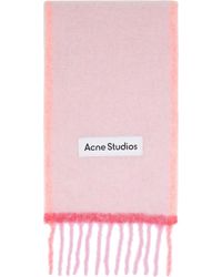 Acne Studios - Narrow Wool Mohair Scarf - Lyst