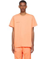 PANGAIA - Orange Organic Cotton T-shirt - Lyst