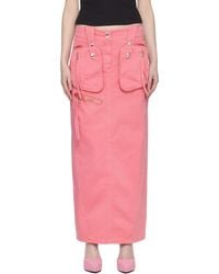 Blumarine - Split Detail Skirt - Lyst