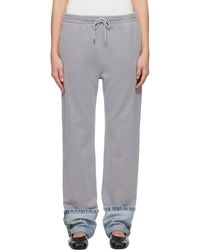 Moschino - Cotton Fleece Lounge Pants - Lyst