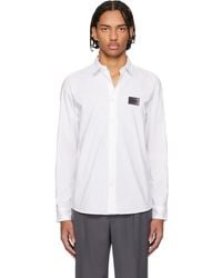 HUGO - Stretch-Cotton Canvas Relaxed-Fit Shirt - Lyst