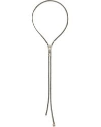 Balenciaga - Diy Zip Necklace - Lyst