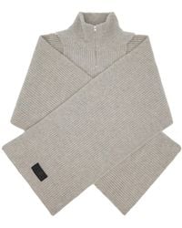 MM6 by Maison Margiela - Fisherman Knit Camionneur Scarf - Lyst