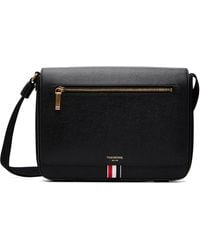 Thom Browne - Pebble Grain Reporter Bag - Lyst