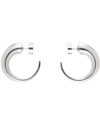 MM6 by Maison Martin Margiela - シルバー Butterfly ピアス - Lyst