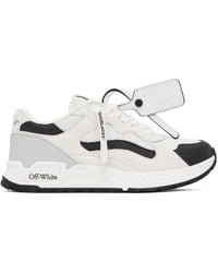 Off-White c/o Virgil Abloh - White & Black Kick Off Sneakers - Lyst