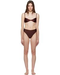 Haight - Burgundy Monicahotpants Bikini - Lyst