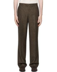 Ami Paris - Houndstooth Balloon Trousers - Lyst