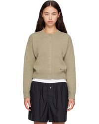 A.P.C. - Cardigan Lila - Lyst