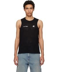 Courreges - Printed Mesh Tank Top - Lyst