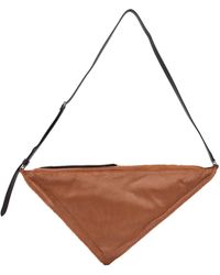 Lemaire - Tan Pocket Scarf Bag - Lyst