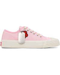 KENZO - Pink Paris Boke Flower Sneakers - Lyst