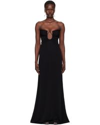 Christopher Esber - Arced Palm Strapless Maxi Dress - Lyst