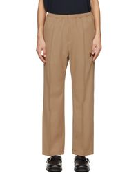 Needles - Brown Drawstring Trousers - Lyst