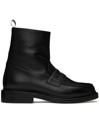 Thom Browne - Penny Loafer Ankle Boots - Lyst