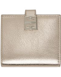 Givenchy - Gold Small 4g Wallet - Lyst