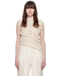 Beaufille - Ssense Exclusive Off- Vera Blouse - Lyst