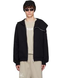 Rick Owens Grey Champion Edition Mountain Hoodie for Men | Lyst