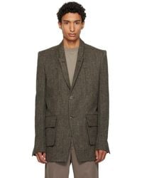 Rick Owens - Tower Customs Blazer - Lyst