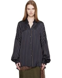 Dries Van Noten - Cotton Cocoon Shirt - Lyst