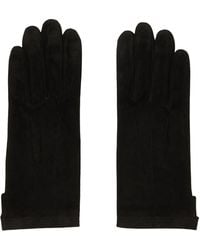 Jean Paul Gaultier - Short Leather Suede Gloves - Lyst