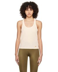 Tom Ford - Off-white Scoop Neck Tank Top - Lyst