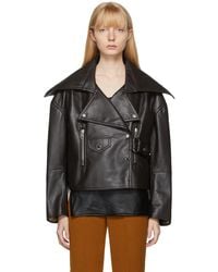 Nanushka Regenerated Leather Ado Jacket - Black