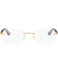 Cartier - Elongated 'C De Glasses - Lyst