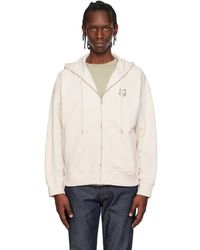 Maison Kitsuné - Fox Head Zipped Oversize Hoodie - Lyst