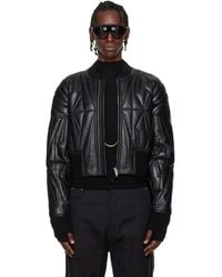 Rick Owens - Moncler + Geocamo Cropped Flight Jacket - Lyst