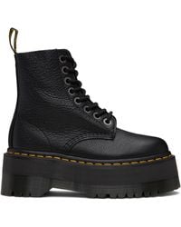 Dr. Martens - 1460 Max Leather Platform Boots - Lyst