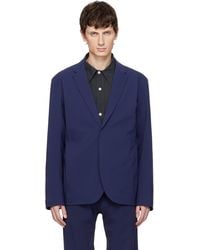 Veilance - Veston Indisce Mx Bleu Marine - Lyst