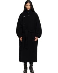 Lemaire - Wrap Coat - Lyst
