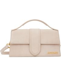 Jacquemus - Taupe Les Classiques 'The Large Bambino' Bag - Lyst