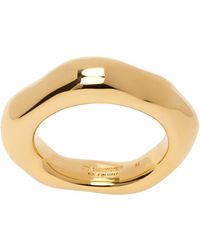 Jil Sander - Gold New Lightness Ring - Lyst