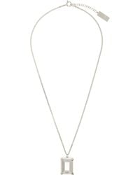 MM6 by Maison Margiela - Unexisting Stone Necklace - Lyst